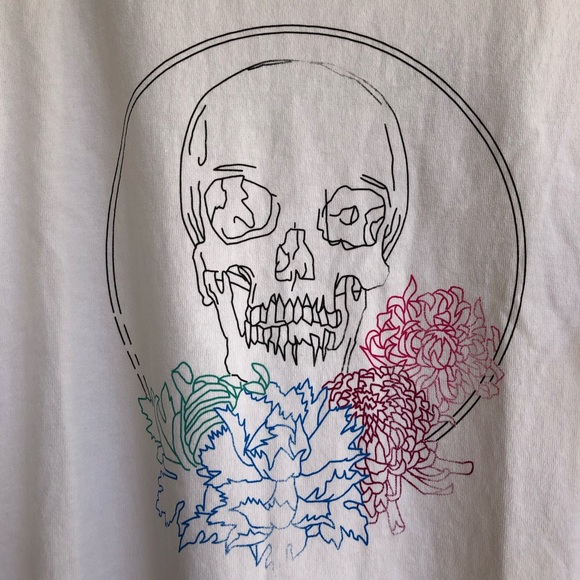 NWT Parallel x League Merrick Skull T-shirt - Picture 4 of 5
